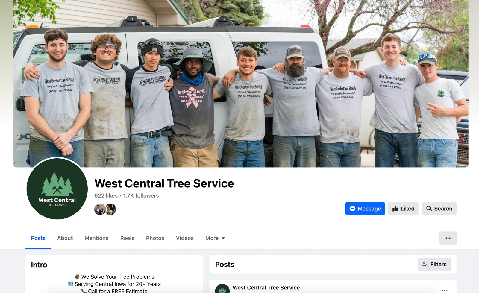West Central Tree Service: overview, image 1