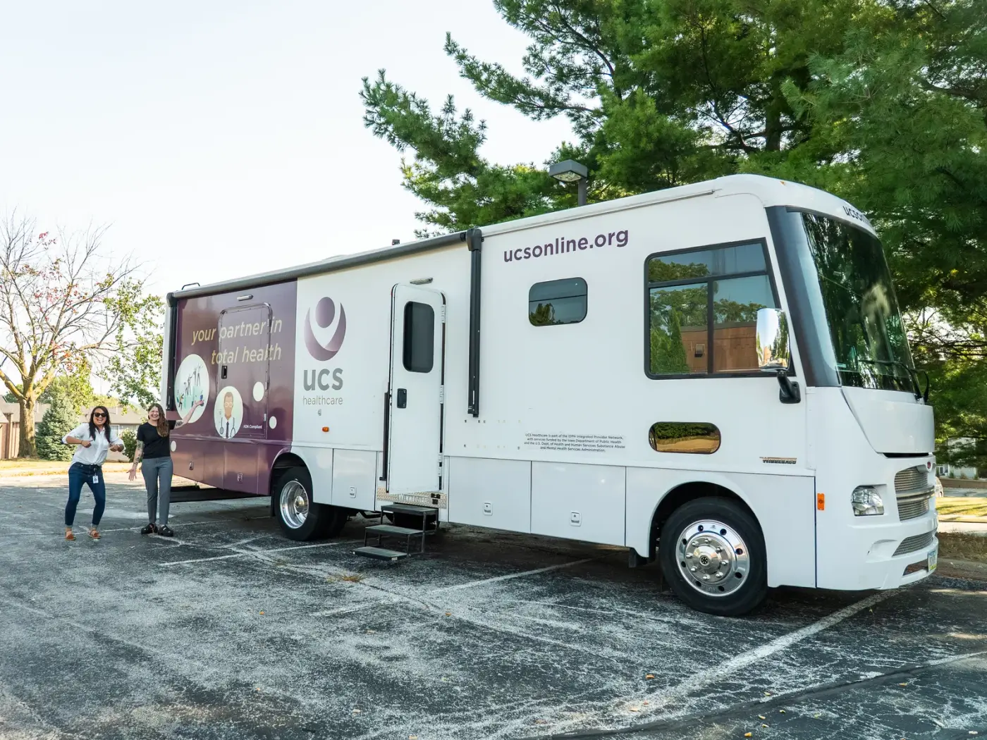 UCS Healthcare mobile clinic photographed by Integrity Grove